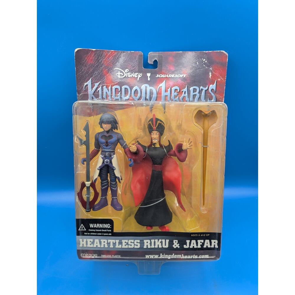 Disney & SquareSoft: Kingdom Hearts - Heartless Riku & Jafar Figure Series 2